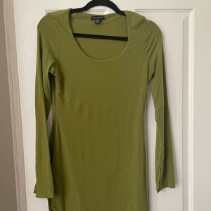 Prettylittlething bodycon mini dress w/ side slit